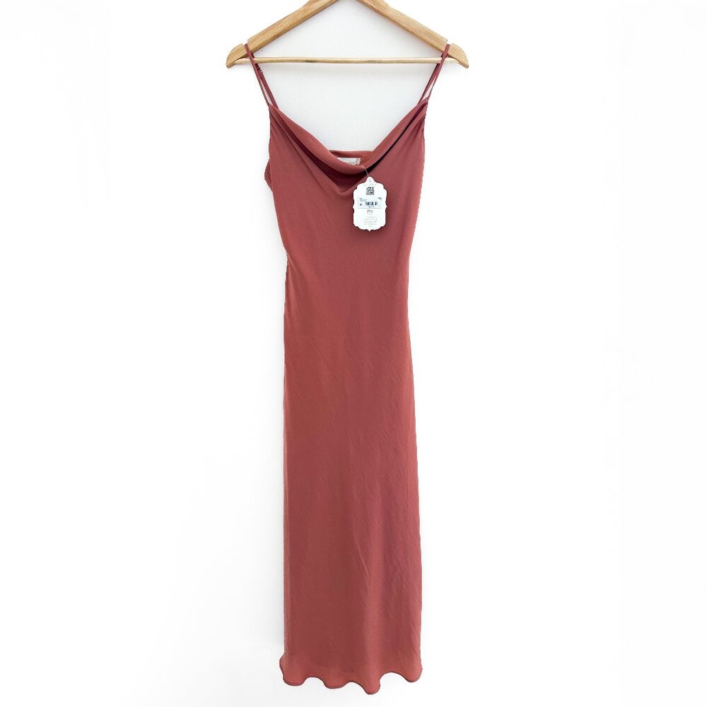 Altar'd State Terracotta Midi Dress - Picture 2 of 11